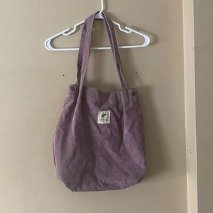 Mauve tote bag